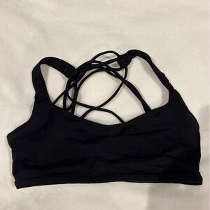 Black lululemon bra
